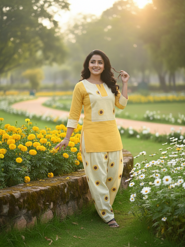 Pure Cotton Kurta and Pants