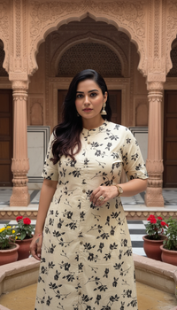 Black Pure Cotton Kurta and Pants
