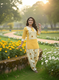 Pure Cotton Kurta and Pants
