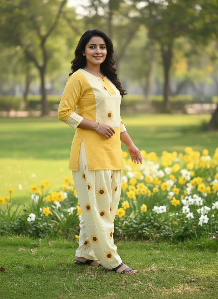 Pure Cotton Kurta and Pants